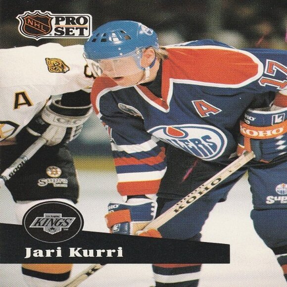 Jari Kurri Hockey Card Collection - 5 Edmonton Oilers NHL Hockey Cards - Picture 6 of 6